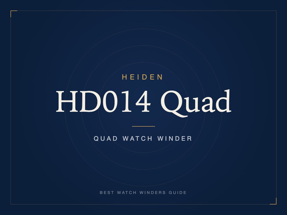 Heiden HD014 Quad, quad watch winder