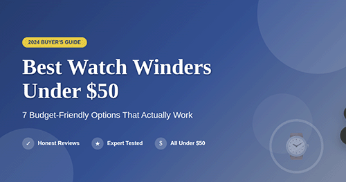 best watch winders under $50