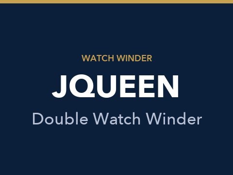 JQUEEN Double Watch Winder