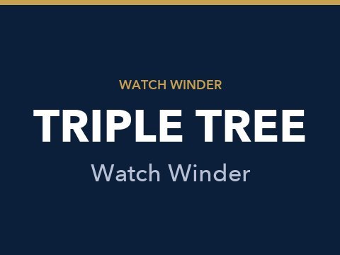 TRIPLE TREE Watch Winder