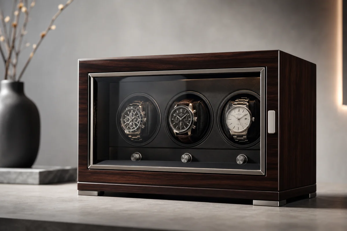Premium watch winder with automatic watch